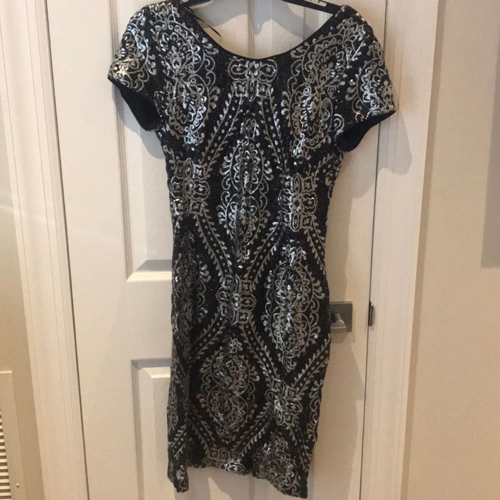 Maia sequined party dress
